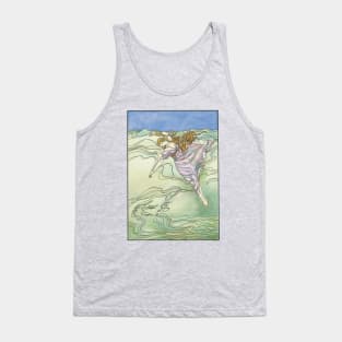 Drowning Girl (natural) Tank Top